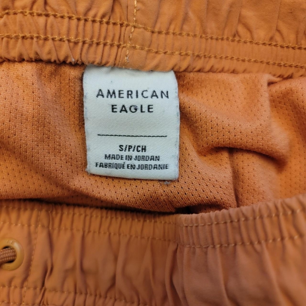 Orange Drawstring Shorts - Picture 3 of 5